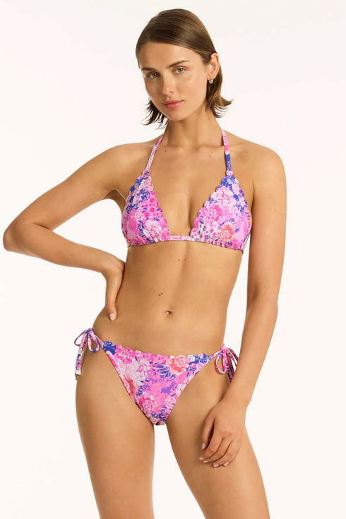 Sea Level Fiesta Halter Slide Tri